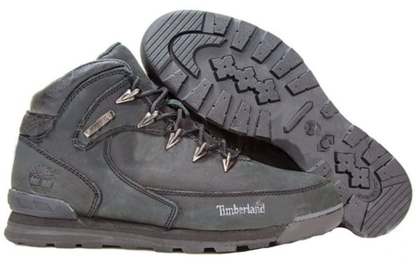 Ботинки Timberland Euro Sprint 2 с мехом черные 41-46