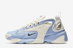 Nike zoom 2k синие с белым (35-39)