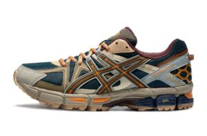 Asics Gel Kahana 8 зеленые синим с сеткой мужские (40-44)